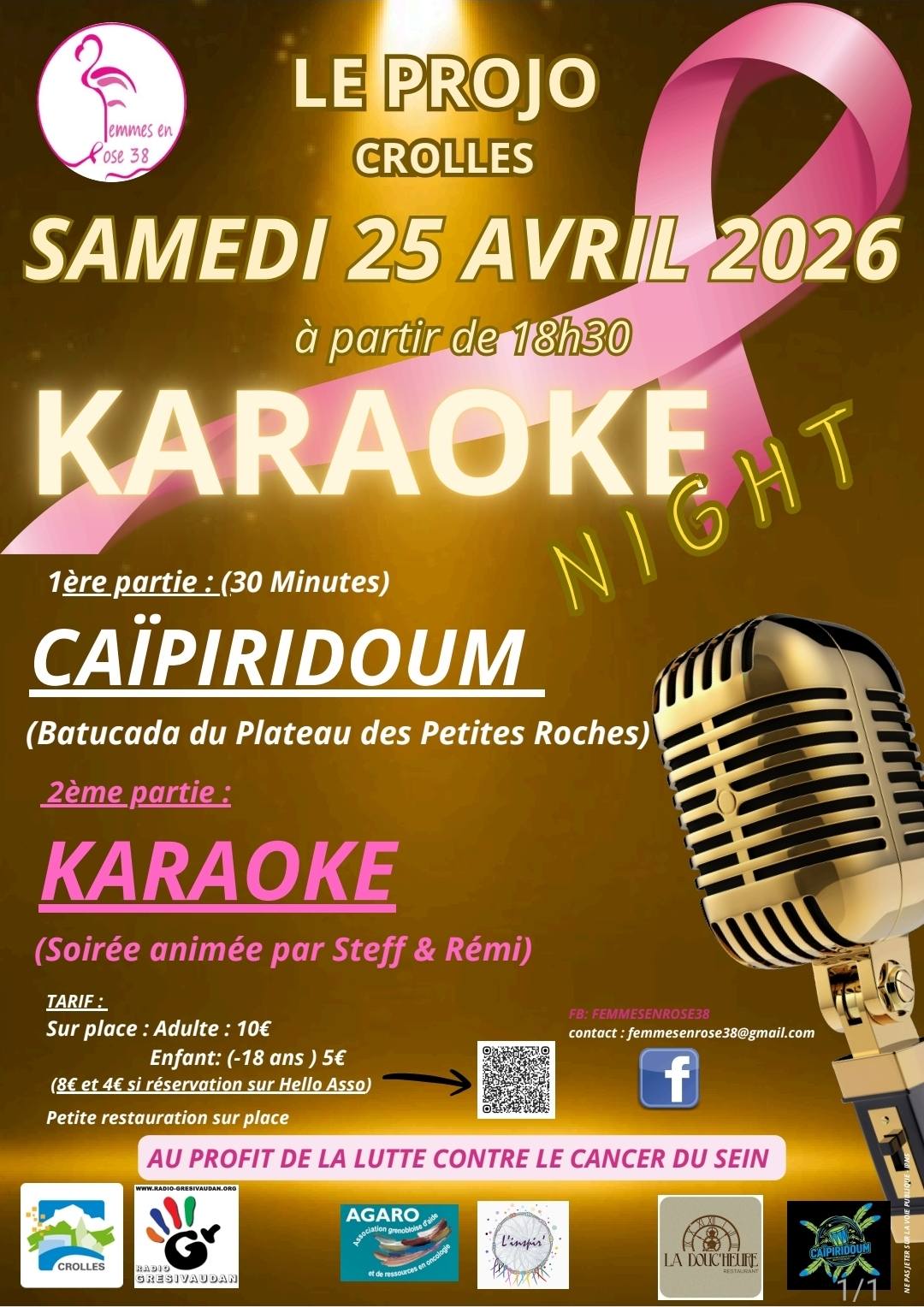 Karaoké Les Femmes en Roses