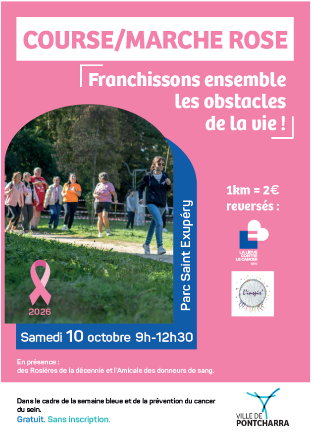 Marche Rose - 2ème Edition pour L'inspir'